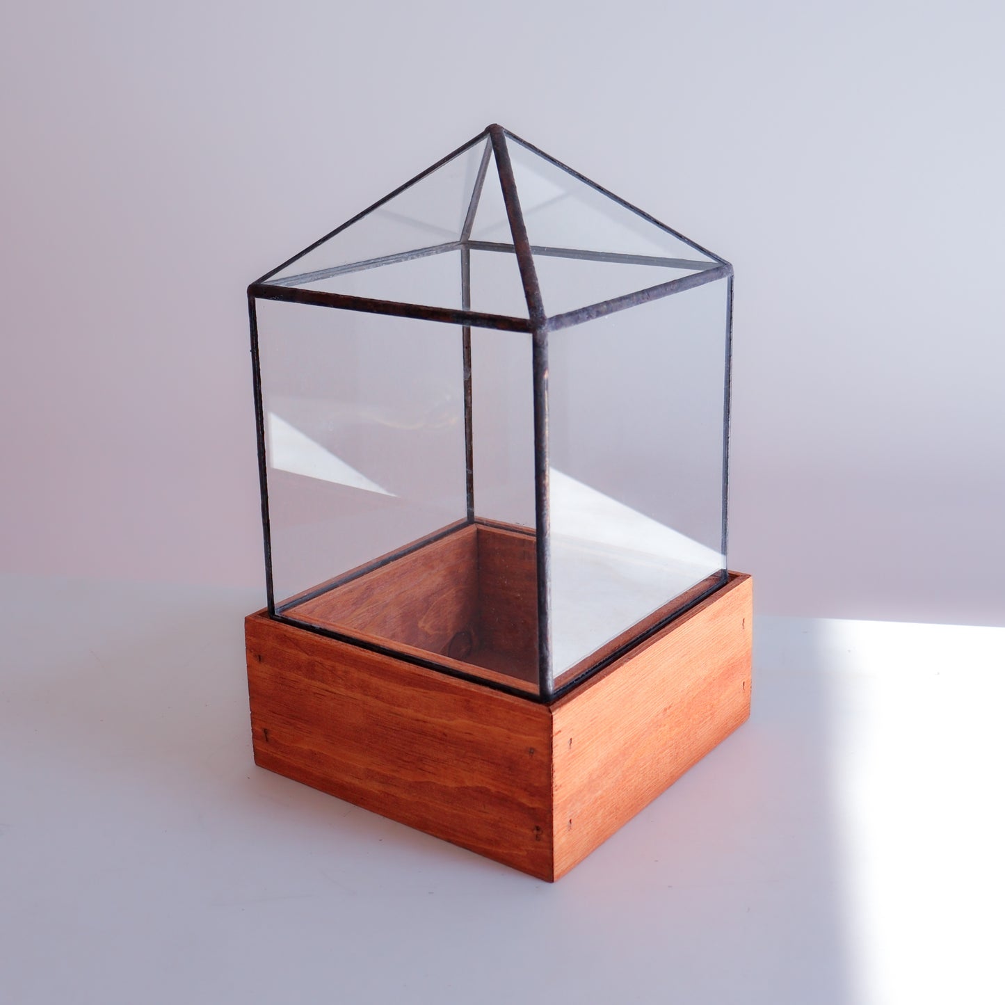 Dorman Handmade Stained-Glass Terrarium