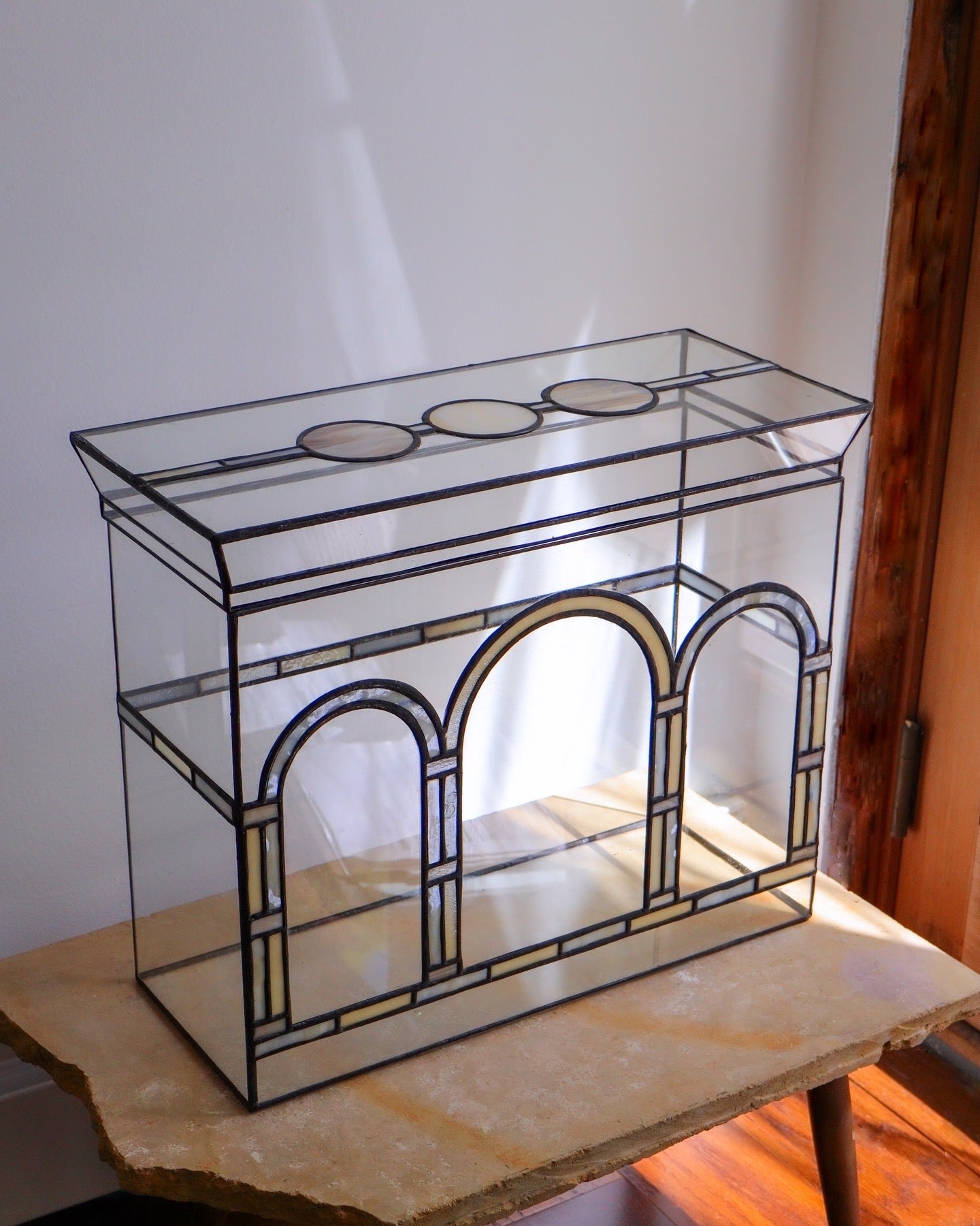 Thee Arch Neo Classical Terrarium