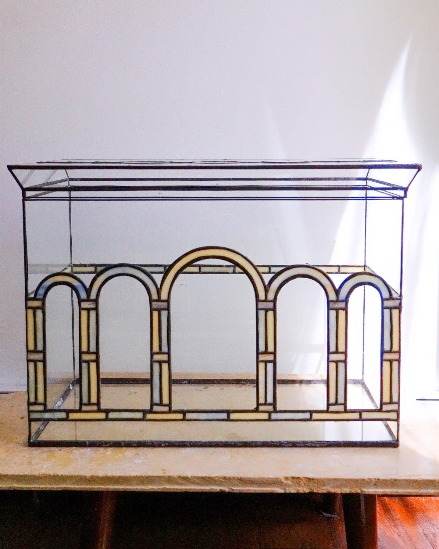 Five Arch Neo Classical Terrarium